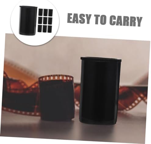 YARNOW 10pcs Film Canister Durable Plastic Film Holders with Lids for Secure Storage Coins Beads and More for Travel and Outdoor Photography - Image 3