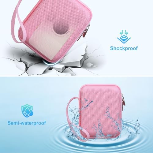 BOVKE Hard Carrying Case for KODAK Snapic A1 35mm Film Camera, Pink - Image 6