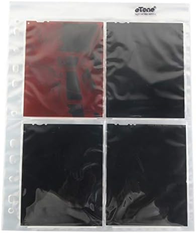 50x eTone Archival Storage Sheets 4x5 Negative Page Preservers (50X45) - Image 3