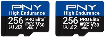 PNY 256GB PRO Elite High Endurance microSDXC Flash Memory Card 2-Pack by PNY