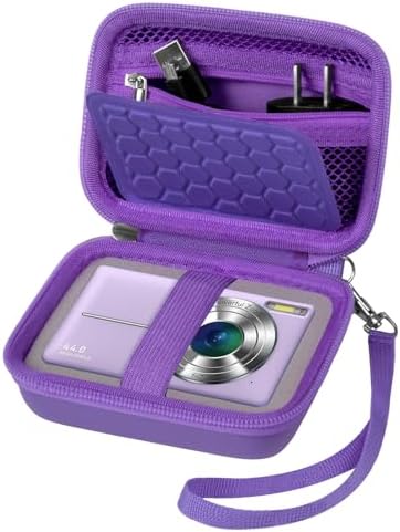 Comecase Digital Camera Case for Kodak PIXPRO FZ45 FZ55, Dark Purple by COMECASE
