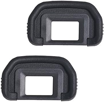 [2 Pack] EF Viewfinder Eyepiece Eyecup Eye Cup Rubbe Compatible with Canon EOS 1100D 600D 550D 500D 450D 400D 350D 300D T6s T6i T6 T5i T5 T4i T3i T3 T2i XTi XSi XS DSLR Cameras by Unknown
