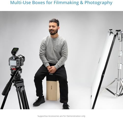PROAIM APPL-Box Set of 4 for Filmmaking, Photography & Studio - Light Brown - Image 3