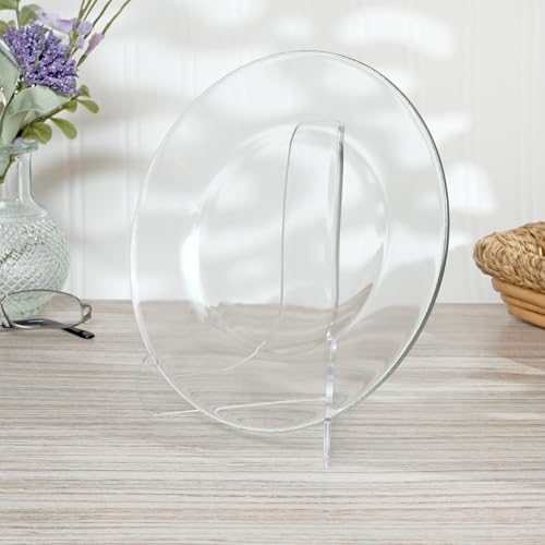 Plymor Clear Acrylic 60-Degree Angle Easel With Shallow Support Ledges, 6" H x 4.5" W x 3.5" D (24 Pack) - Image 6
