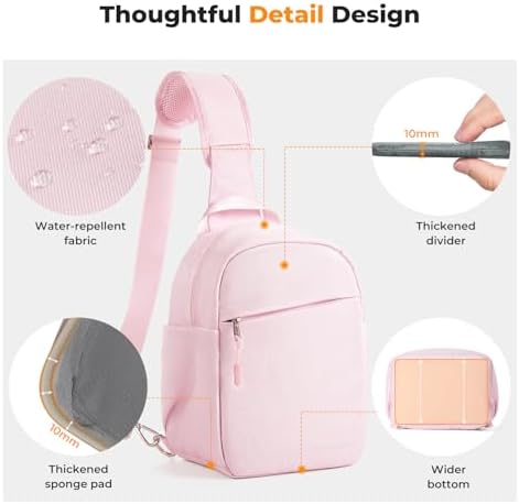 K&F CONCEPT Camera Sling Bag, Compact Crossbody Bag for DSLR Mirrorless - Image 4