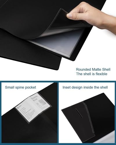 Art Portfolio 3 Packs 9"x12" Display Book Presentation Book Folder with Plastic Sleeves for Artwork - Image 2