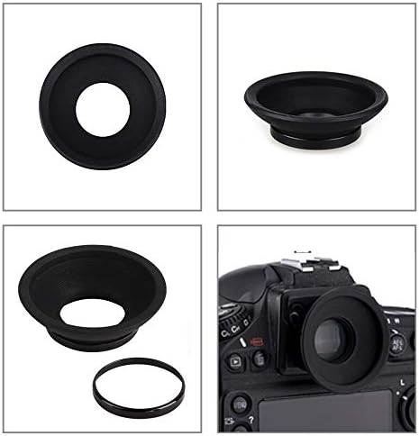 DK-19 Eyecup Eyepiece Viewfinder for Nikon D810 D810A D800 D800E D700 F6 D5 Camera (2 Pack) - Image 4