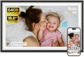 BIGASUO Digital Picture Frame Frameo 15.6" WiFi Electronic Photo Frames Large with 64GB Memory 1920x1080 IPS FHD Touch Screen Share Moments Instantly Anywhere Photo Gifts for Parents and Grandparents by BIGASUO