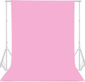 GFCC Pink Backdrop - 8FTX10FT Polyester Pink Photo Backdrop for Photoshoot Background for Photography Screen Video Recording Picture Background | Non-Reflective, Polyester Curtain, Easy Hang, Multipurpose Screen for Studio Photo Booth, Video Recording,... by GFCC