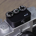 Camera Top Light Meter, Film Camera Exposure Meter, 3 Dials Retro Exposure Indicator, High Precision, Multiple Metering Modes, 20 Hours Endurance, Compatible with Film Cameras Black by Unknown
