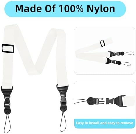 Adjustable Shoulder Strap, iPad Strap Nylon Neck Lanyard - Image 4