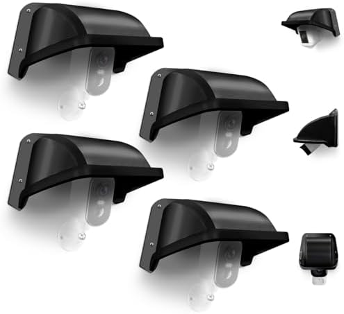 Universal Security Camera Sun Shade Cover Shield for Outdoor CCTV Cameras by KURIAUDDO