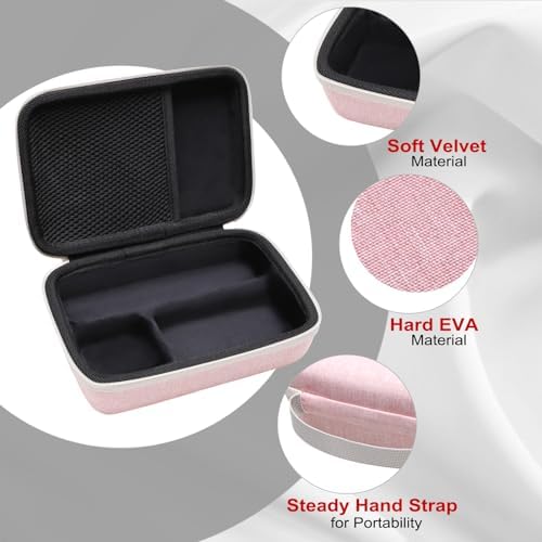 Case for Sony ZV-1F/ZV-1/ZV-1 II Vlog Digital Camera and Tripod Pink - Image 4