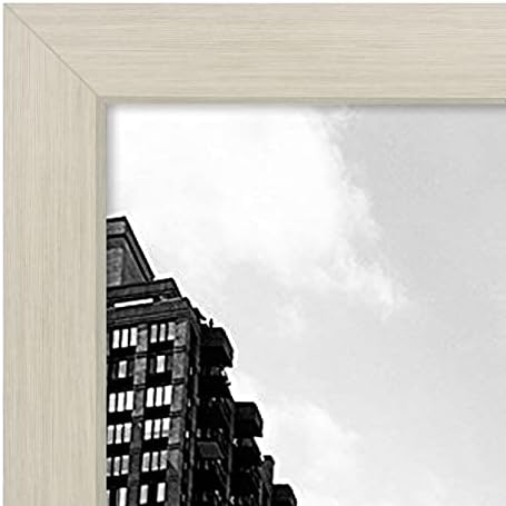 Americanflat 11x17 Picture Frame with Shatter-Resistant Glass - Signature Collection - Gallery-Style Frames Made of Engineered Wood - Photo Frame for Wall Display - Light Wood - Image 6