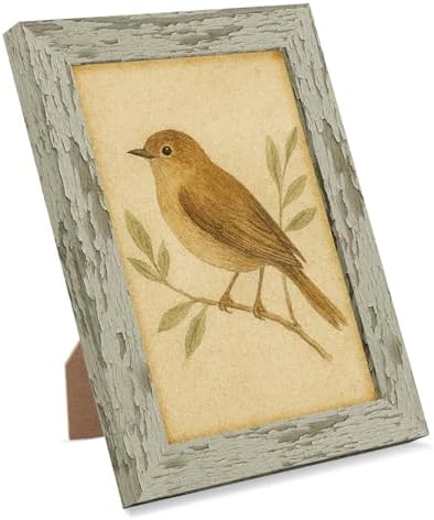 puthiac 4x6 Rustic Farmhouse Picture Frame, Taupe Grey, 1 Pack - Image 6