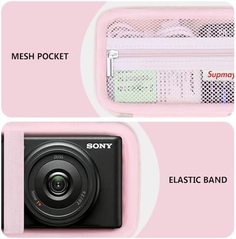 Hard Travel Case for Sony ZV-1, ZV-1F, ZV-1 II Camera, Jelly Pink - Image 4