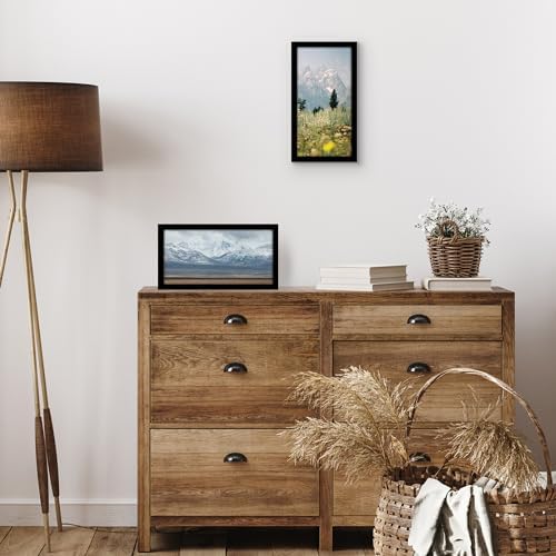 Americanflat 6x12 Picture Frame - Engineered Wood - Black - Image 4