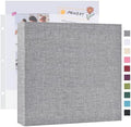 Mublalbum 12x12 Inch 3 Ring DIY Scrapbook Photo Album 40 Pages, Grey by Mublalbum