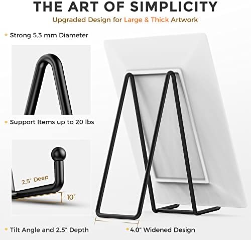 TR-LIFE 3 Pack 10 Inch Plate Stands for Display - Large Picture Stand - Image 3