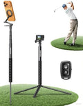 OMOTON CV08-B1 Golf Tripod & Monopod, 5-in-1 Golf Swing Recording Pro Kit by OMOTON
