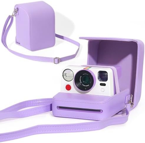 Camera Case for Polaroid Now/Now+ Gen2/3 Instant Film Camera,Purple by wogozan