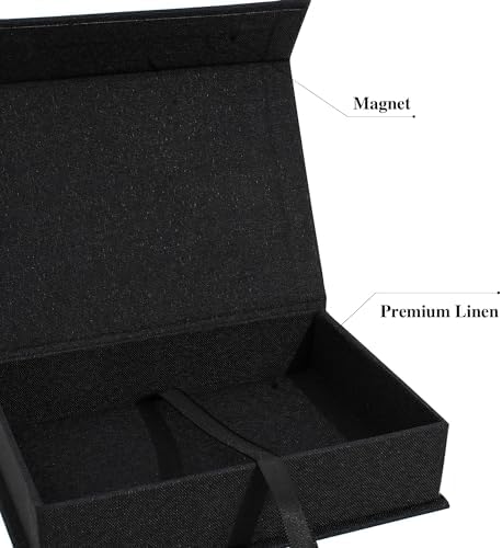 Photo Storage Box 8x10, Memory Box - Black - Image 6