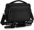 BAGSMART Camera Sling Bag with Tripod Holder & Rain Cover, Black by BAGSMART