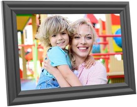 Digital Picture Frame WiFi 10.1 Inch Digital Photo Frame, Electronic Picture Frame, 16GB Storage, Auto-Rotate, IPS Touch Screen, Easy Setup and Share Photos and Videos via Free App from Anywhere by FORC