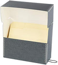 Lineco Archival Document Storage Box, 12.5" x 10.5" x 5", Gray by Lineco