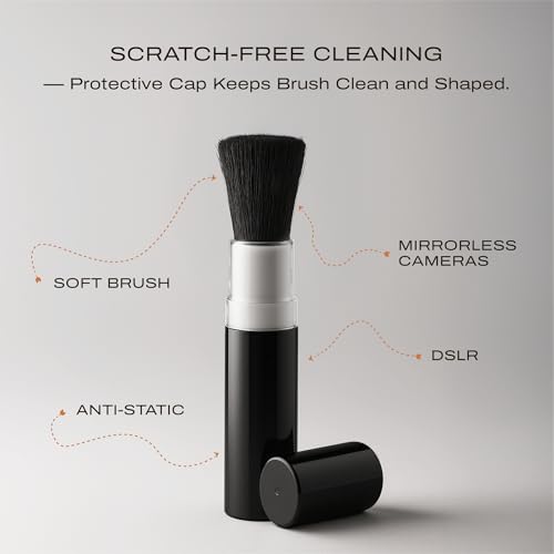 C Coiro Camera Lens Cleaning Kit for DSLR and Sensitive Electronics, 9-in-1 Lens Cleaner Spray, Camera Pen, Blower, Wipes, Sensor Cleaner, Photographer Gifts & Accessories - Image 5