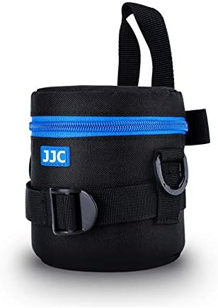 JJC Camera Lens Case Pouch, Padded Bag Fits Lens up to 3.0 x 3.9 (D x L) by JJC