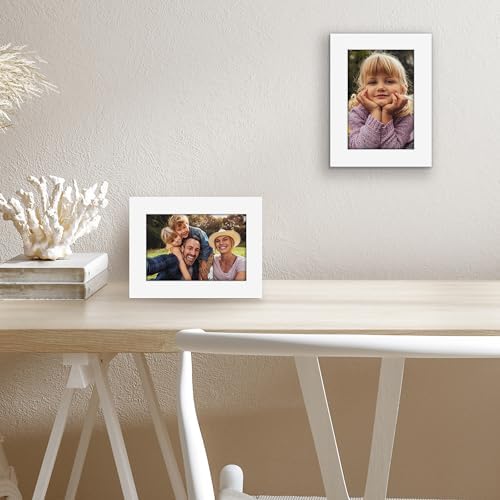 Americanflat 4x6 Picture Frame - Engineered Wood - White - Image 5