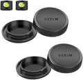 ULBTER Body Cap + Rear Lens Over for Canon EF-M Mount Camera by ULBTER