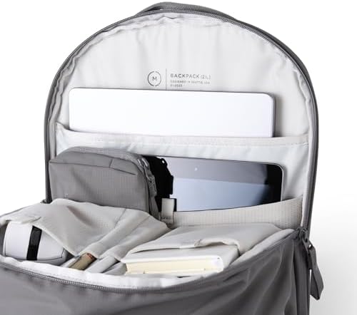 Moment Everything Backpack – 17L or 21L Weatherproof Everyday Camera & Laptop Bag (Gen 2, Gray, 21L) - Image 4