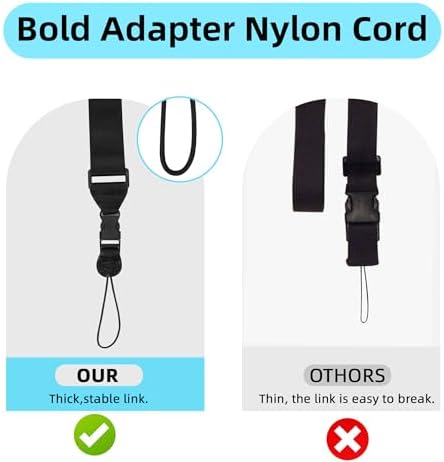 3 Pack Adjustable Shoulder Strap, iPad Strap Nylon Neck Lanyard - Image 3