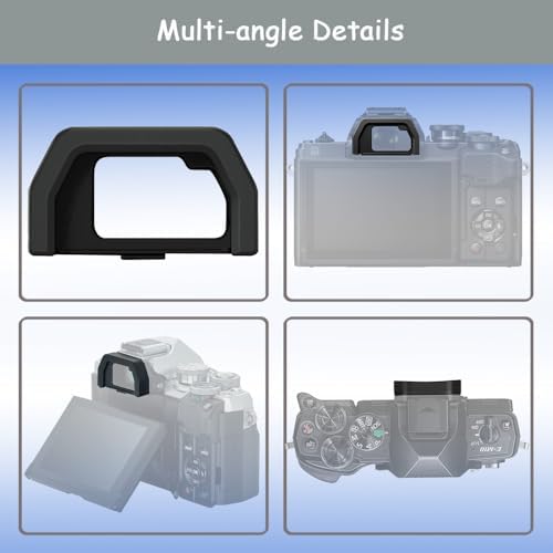 EP15 Eyepiece Cup Viewfinder for Olympus E-M10 Mark IV III-2PCs - Image 3