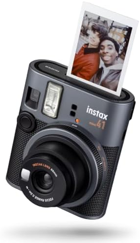 FUJIFILM Mini 41 Instant Film Camera Bundle – Instant Photo Camera with Fujifilm Mini Film (20 Sheets), Photo Album, Batteries, Cleaning Cloth & Accessories – Great Gift for Kids, Teens & Beginners - Image 6