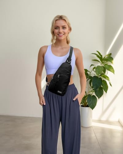 Seoky Rop Small Sling Bag Crossbody for Men Women One Strap Shoulder Cross Body Bag Sling Backpack for Travel - Image 2