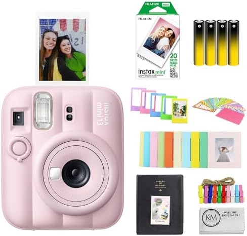 FUJIFILM INSTAX MINI 13 Instant Film Camera | Candy Pink Bundle by FUJIFILM