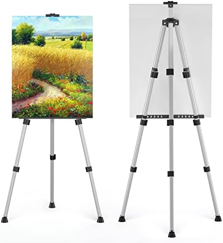 Art Painting Display Easel Stands - Portable Adjustable Floor Artist Easels - Image 5