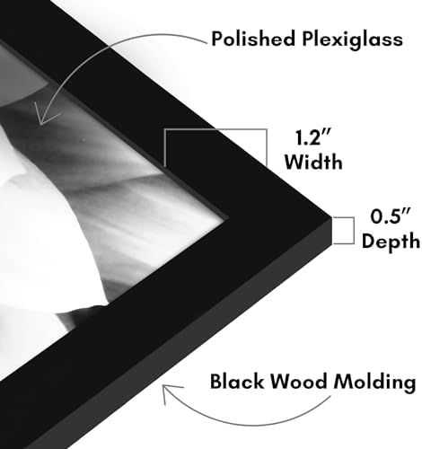 Americanflat 20x27 Poster Frame - Engineered Wood - Black - Image 3