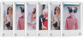 SUNEZLGO 6 Pack Acrylic Fridge Magnetic Frame for Polaroid, 2.36x3.54 In Mini Picture Frames for Fujifilm Instax Mini, Double Sided Photo Refrigerator Magnet Picture Frame, Clear Picture Display Frame by SUNEZLGO