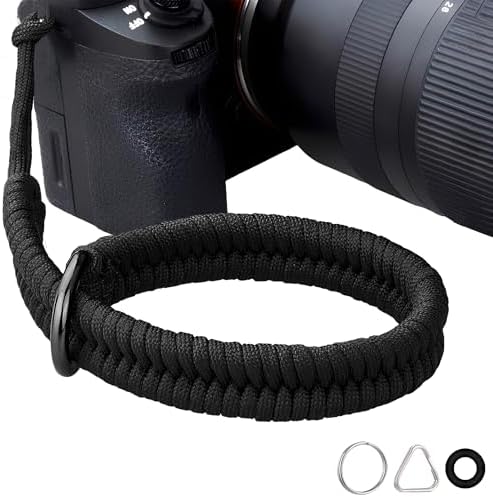 ZXZone Camera Wrist Strap for DSLR Mirrorless Camera，Camera Hand Strap with Safer Connector by ZXZone