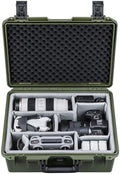 Lykus PVC1 Hard Case with Dividers for Cameras,Lenses,DJI Mavic/Air/Mini by Lykus