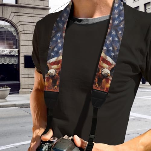 GLENLCWE Camera Strap, Camera Strap for Photographers Neck Strap Replacement Fit Most Cameras - Image 2