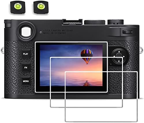 Glass Screen Protector Compatible for Leica M11 Camera, Tempered Glass Clera Hard Protective Film Shield Cover (3pcs)+ 2pcs Hot Show Level Cover by debous