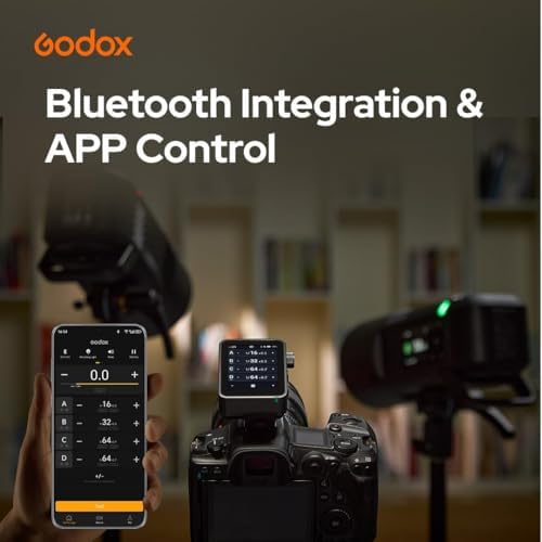 GODOX X3 PRO X3PRO-C Flash Trigger for Canon Camera, 2.4G TTL Wireless Touchscreen Transmitter,Support Bluetooth & APP Control, Shutter Control, Built-in Li-ion Battery Fast Charging (Upgrade X3-C) - Image 3
