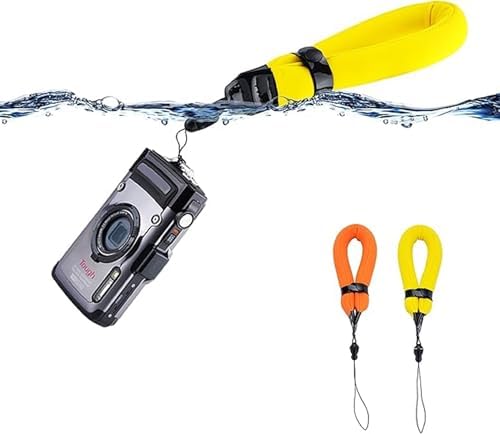 2-Pack Waterproof Underwater Camera Float Strap Floating Wrist Lanyard by PROfezzion
