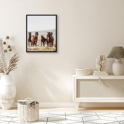 Americanflat 17x21 Poster Frame - Slim Molding - Black - Image 4