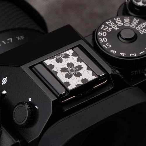 Camera Metal Hot Shoe Cover Shutter Buttons Protector for Fuji X100VI X100V X-T4 X-T3 XPRO3 XPRO2 for ZF Z5 Z6 Z6II (Black-Set) - Image 5